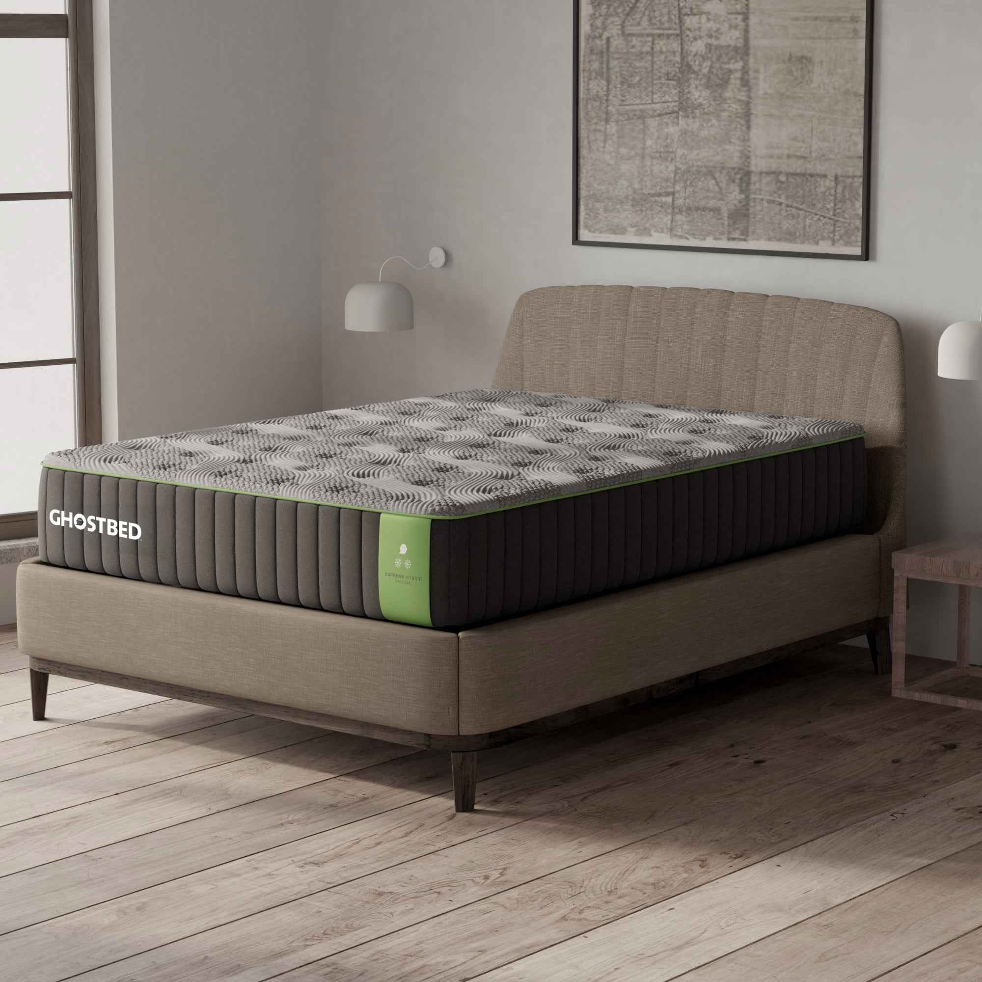 Mattresses collection with GhostBed hybrid mattress