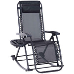 Folding Zero Gravity Rocking Lounge Chair detail image 15