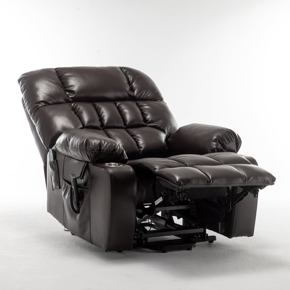 Big and Tall Power Lift Recliner with Heat and Massage detail image 41