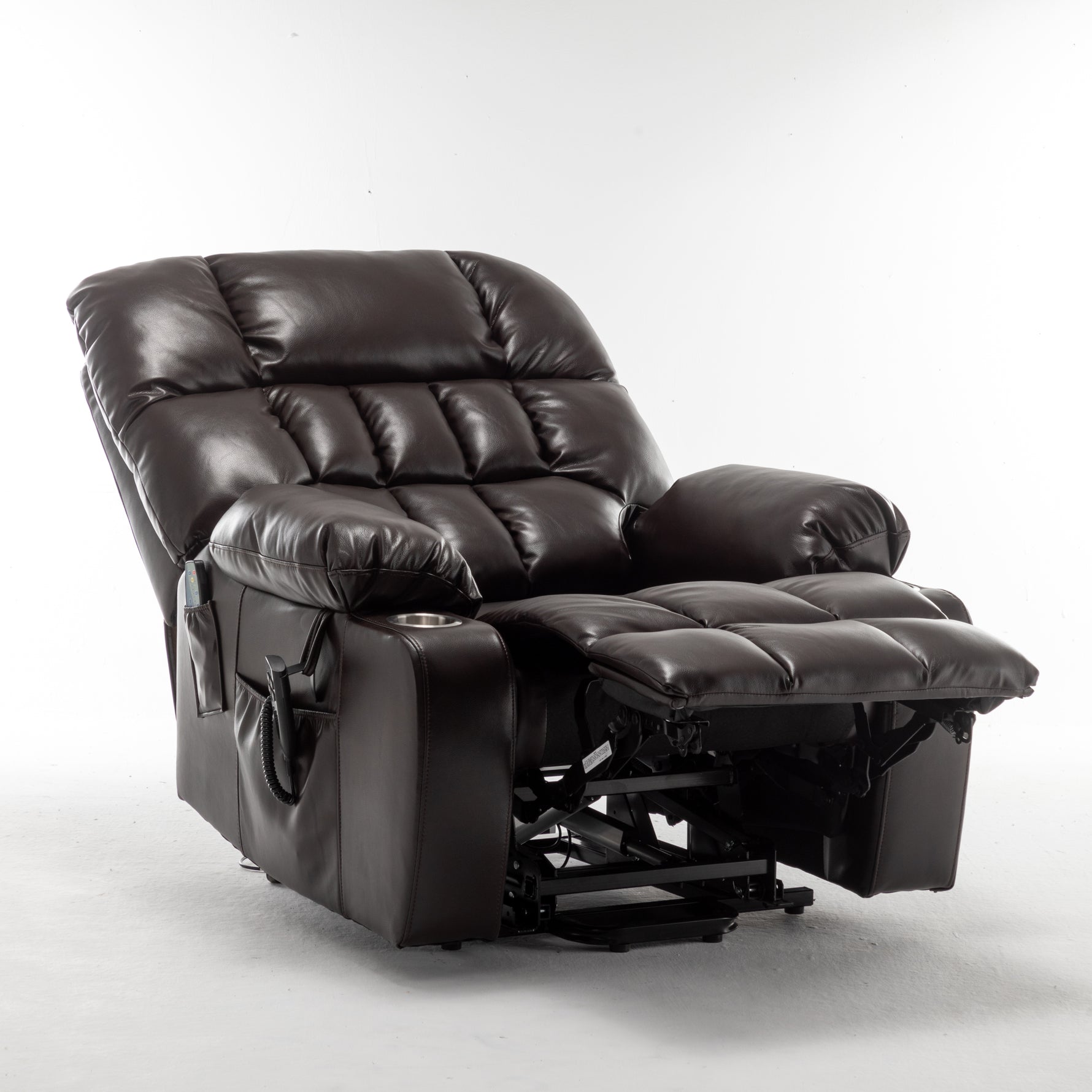 Big and Tall Power Lift Recliner with Heat and Massage detail image 41