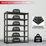 Industrial Heavy Duty Adjustable Metal Mesh Storage Shelving Unit for workshop, garage, storage, or utility use