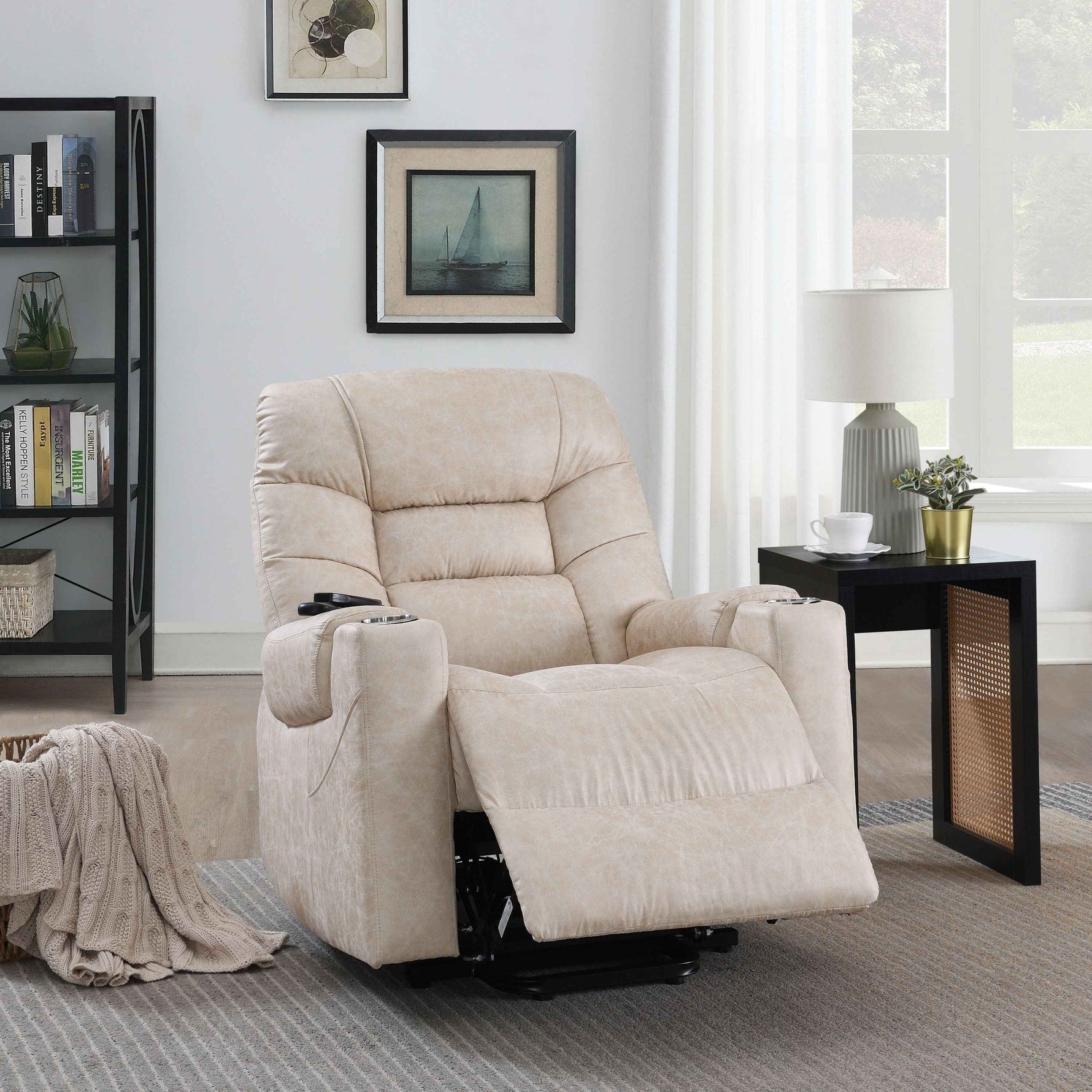 Nairi Power Recliner with Lift and Heating and Massage detail image 2