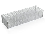 Heavy-Duty NSF Adjustable Wire Shelving Unit with Wheels & Shelf Liners for workshop, garage, storage, or utility use
