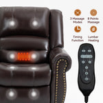 Large Dual-Motor Power Lift Heat & Massage Recliner detail image 110