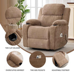 Dual-Motor Leather-Air Power Lift Recliner detail image 96