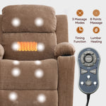 Dual-Motor Leather-Air Power Lift Recliner detail image 100
