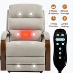 Power Chenille Lift Recliner Chair Dual Motor Infinite Position Up to 350 Pounds detail image 84
