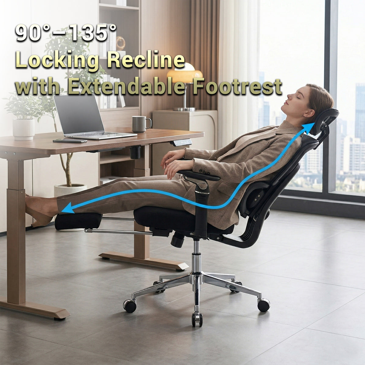 Ergonomic Office Chair with Massage Lumbar Support product image