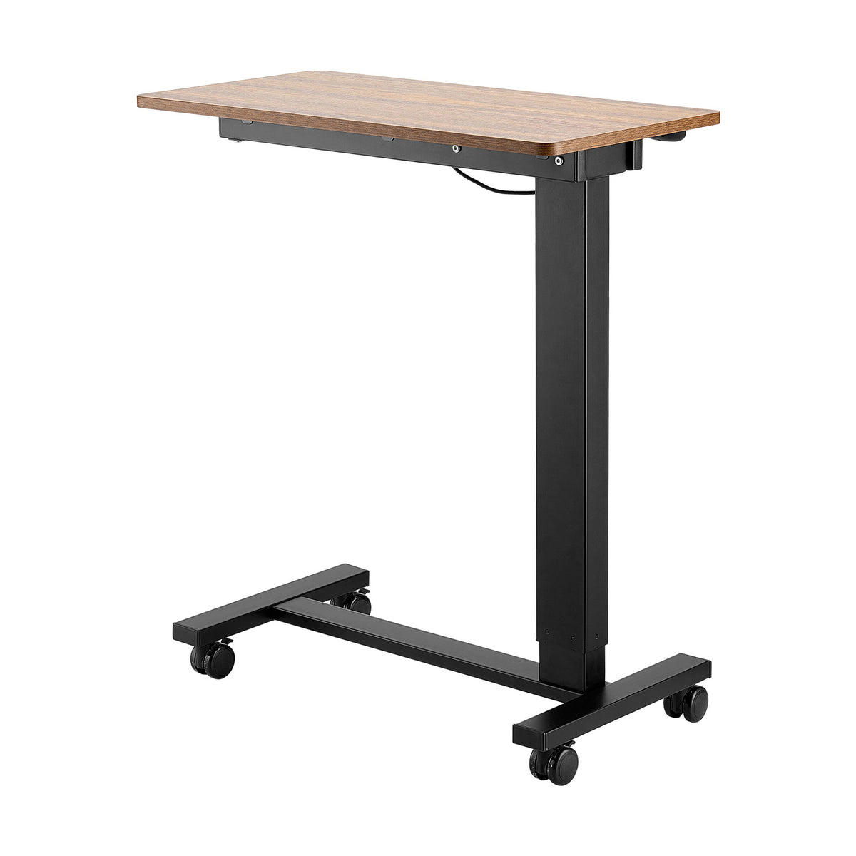 VEVOR Height Adjustable Rolling Overbed Laptop Desk mobile laptop workstation