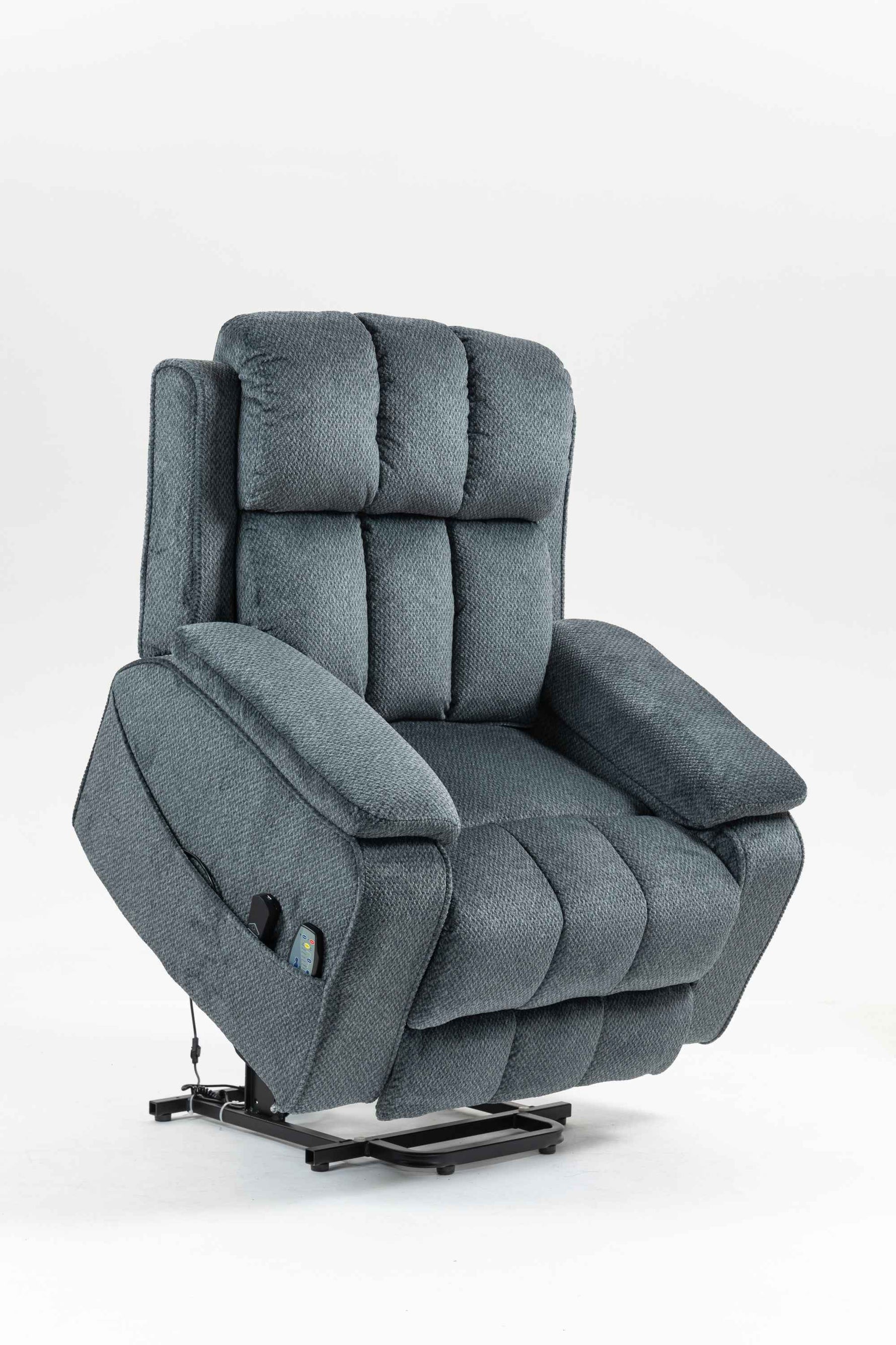 Oversized Lay Flat Recliner with Heat and Massage, Extended Footrest, Cup Holderr detail image 36
