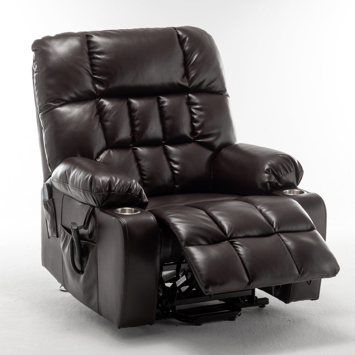 Big and Tall Power Lift Recliner with Heat and Massage detail image 46