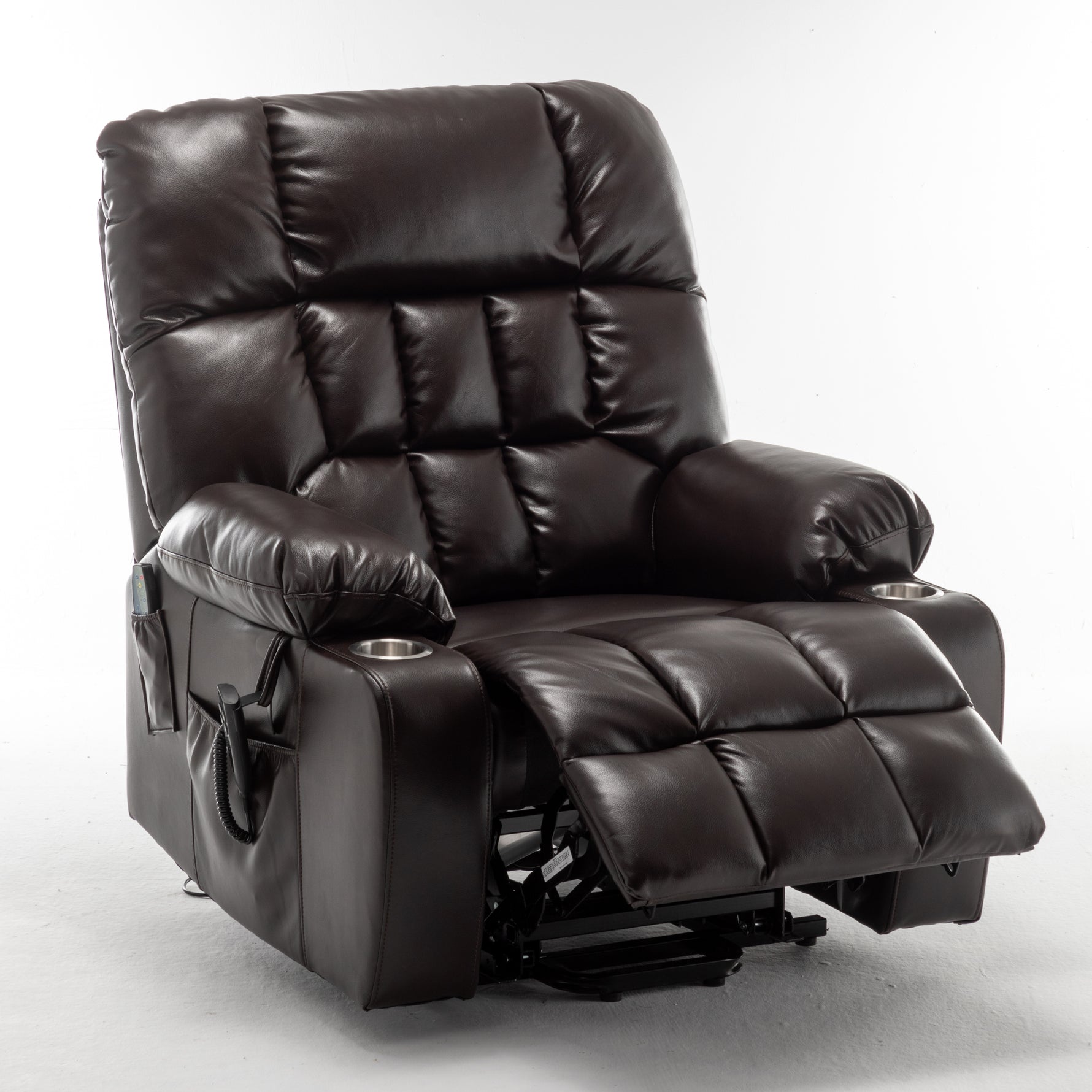 Big and Tall Power Lift Recliner with Heat and Massage detail image 46