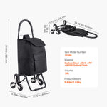 VEVOR Foldable Stair-Climbing Cart for workshop, garage, storage, or utility use