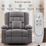 Kneading Massage Rocker Recliner with 4-Point 3D Kneading detail image 19