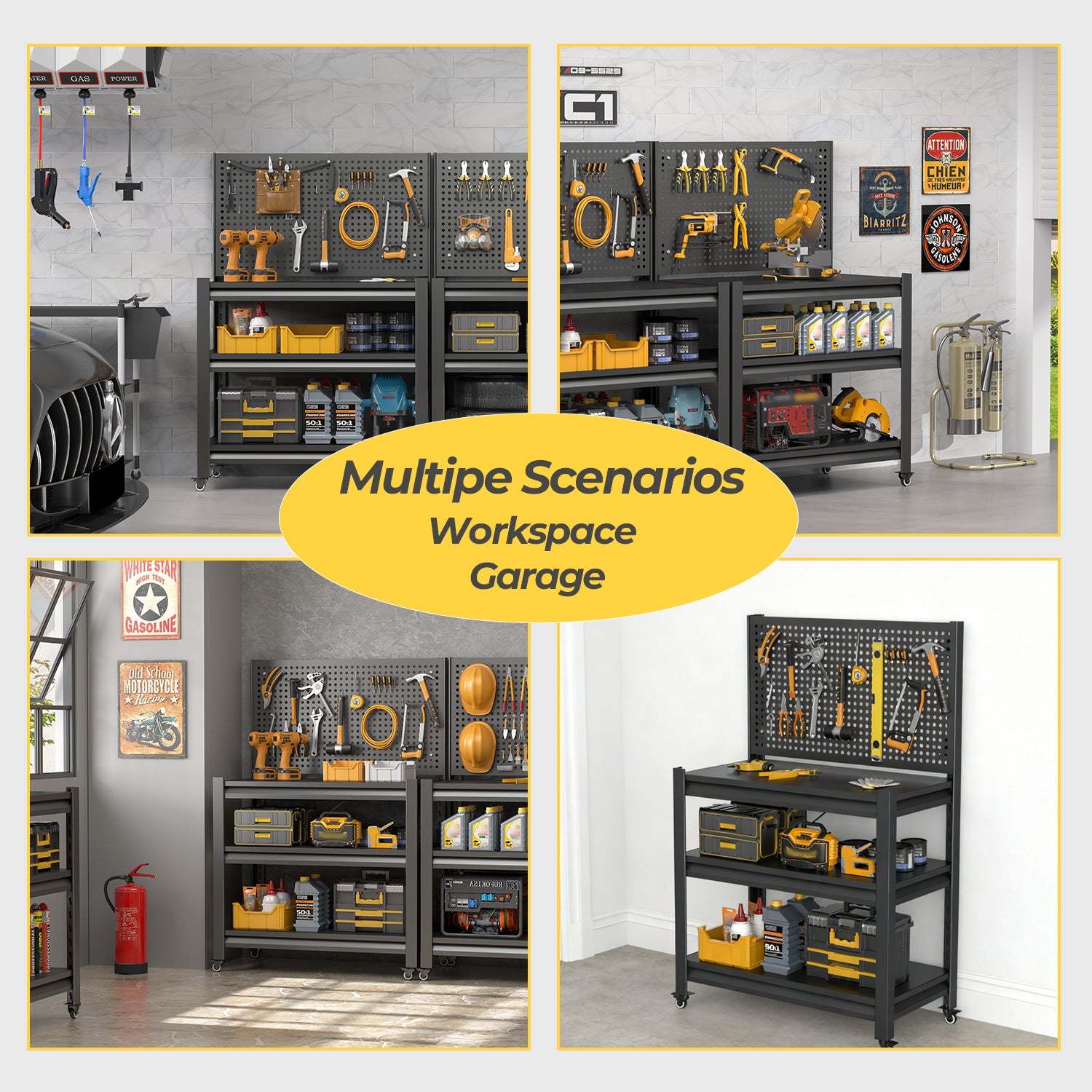 T5667 Workbench for workshop organization and utility