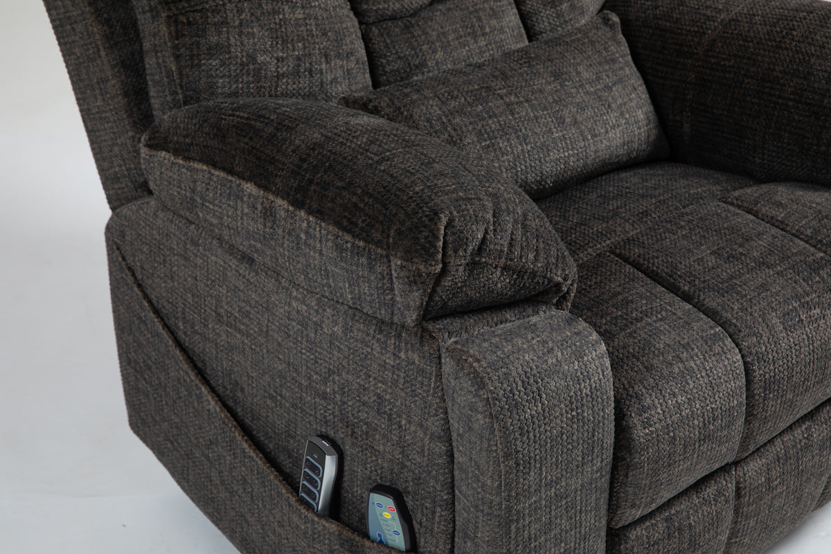 Power Lift Recliner with Heat, Massage & High-Density Foam detail image 26