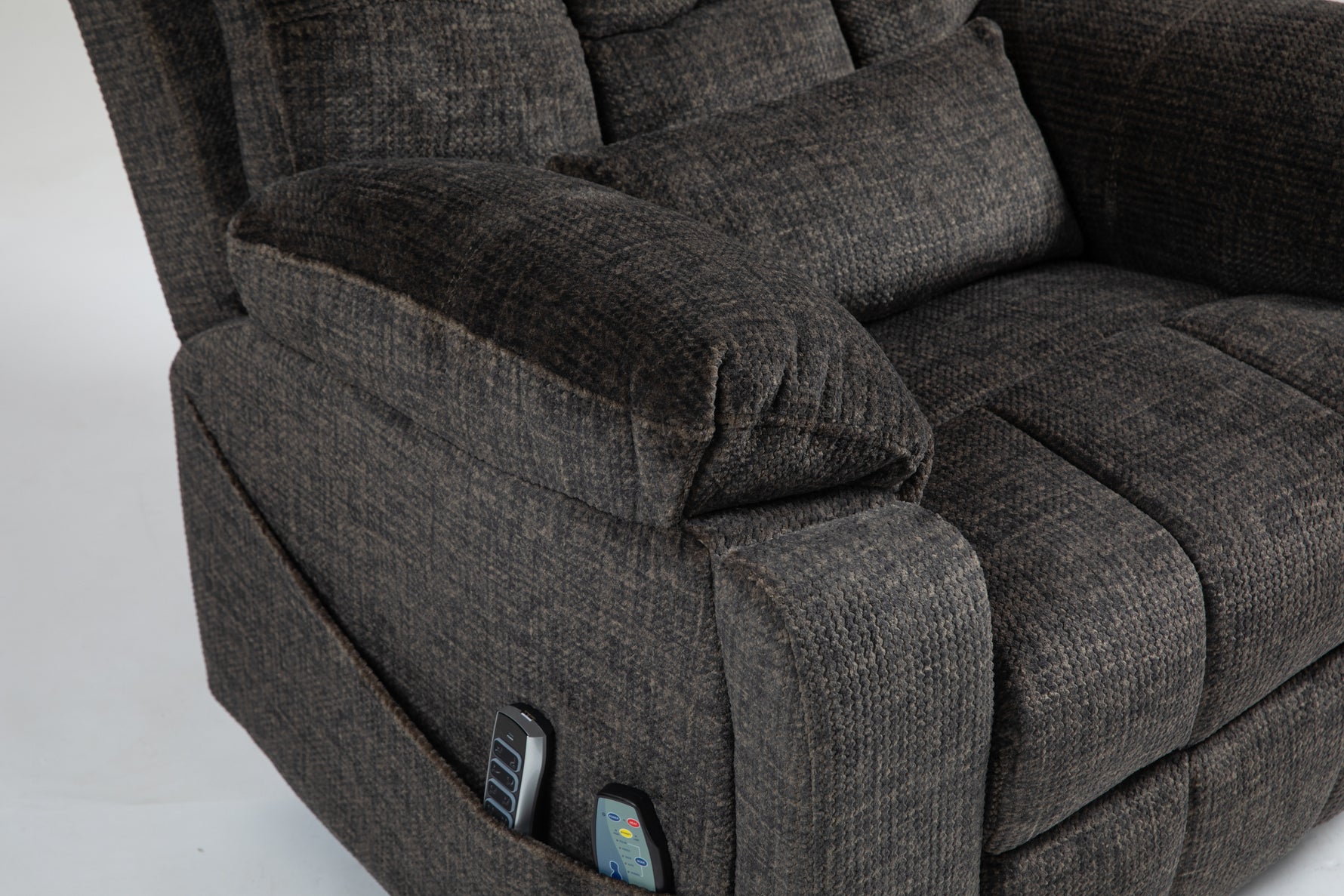 Power Lift Recliner with Heat, Massage & High-Density Foam detail image 26