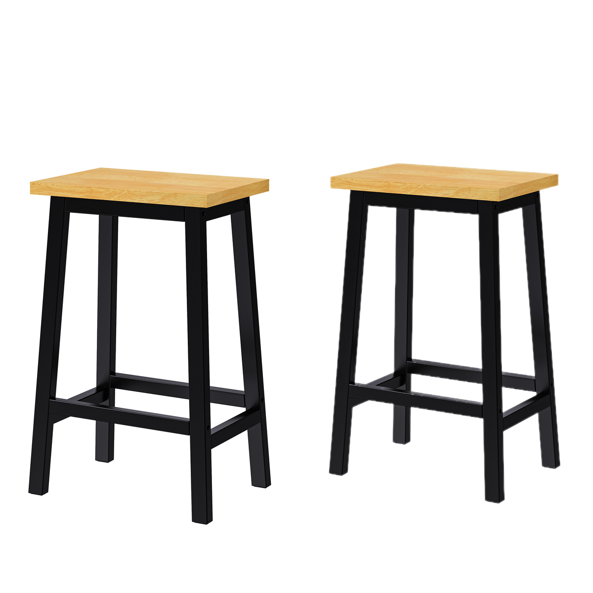 53 in. Farmhouse Kitchen Island with Power Outlet & Stools product view 112