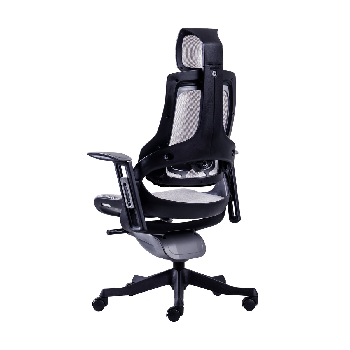 Techni Mobili LUX Ergonomic Executive Chair, Grey for home office seating