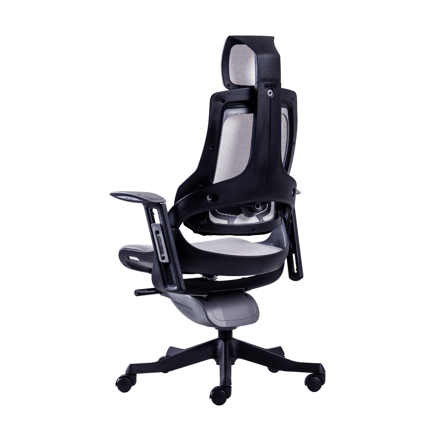 Techni Mobili LUX Ergonomic Executive Chair, Grey for home office seating