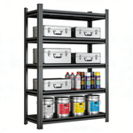 Heavy-Duty Adjustable Metal Storage Shelving Units for workshop, garage, storage, or utility use