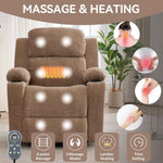 Dual-Motor Leather-Air Power Lift Recliner detail image 97