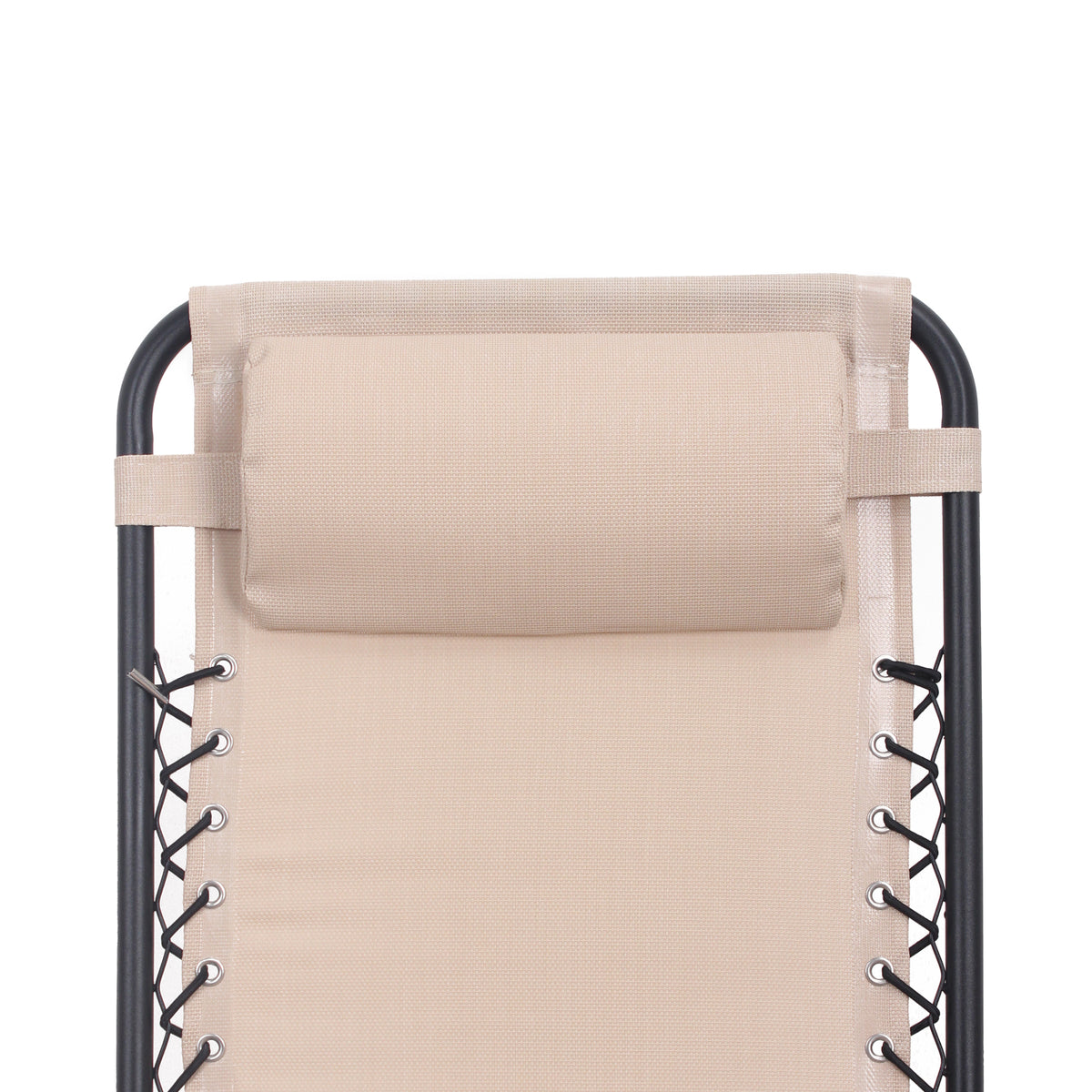 Folding Zero Gravity Lounge Chair with Headrest detail image 5