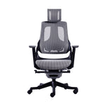 Techni Mobili LUX Ergonomic Executive Chair, Grey for home office seating