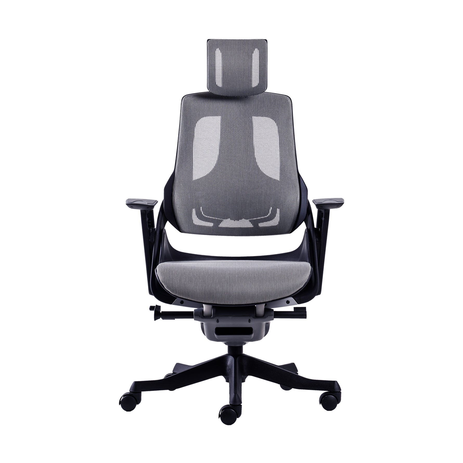 Techni Mobili LUX Ergonomic Executive Chair, Grey for home office seating