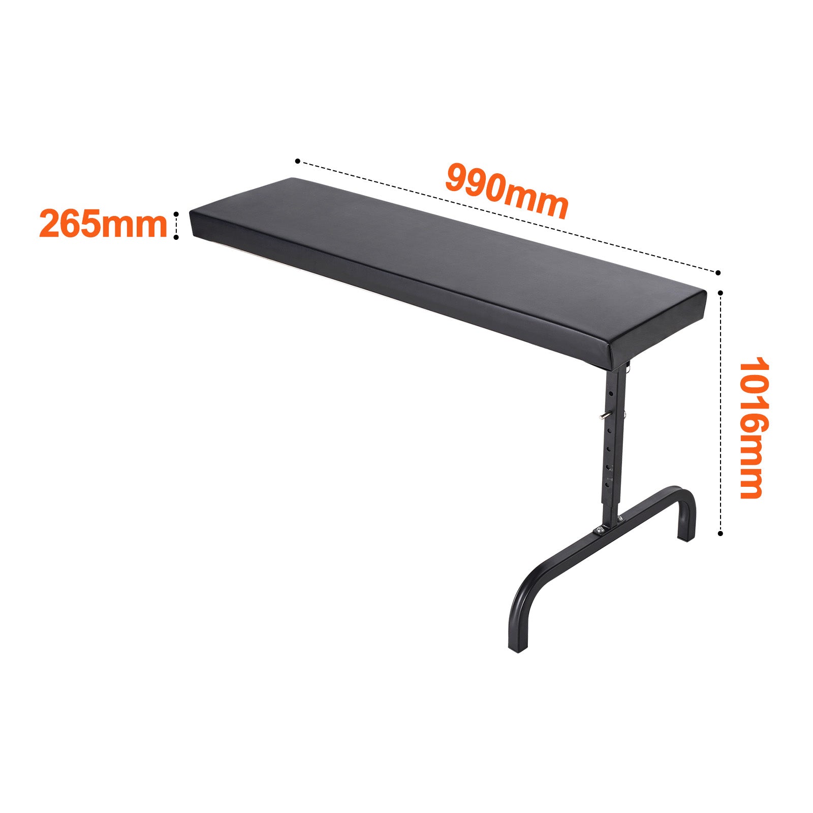 VEVOR Adjustable Under-Dash Rolling Creeper, 330 lb Capacity product image