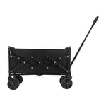 VEVOR Foldable Wagon Cart with Bench Conversion for workshop, garage, storage, or utility use