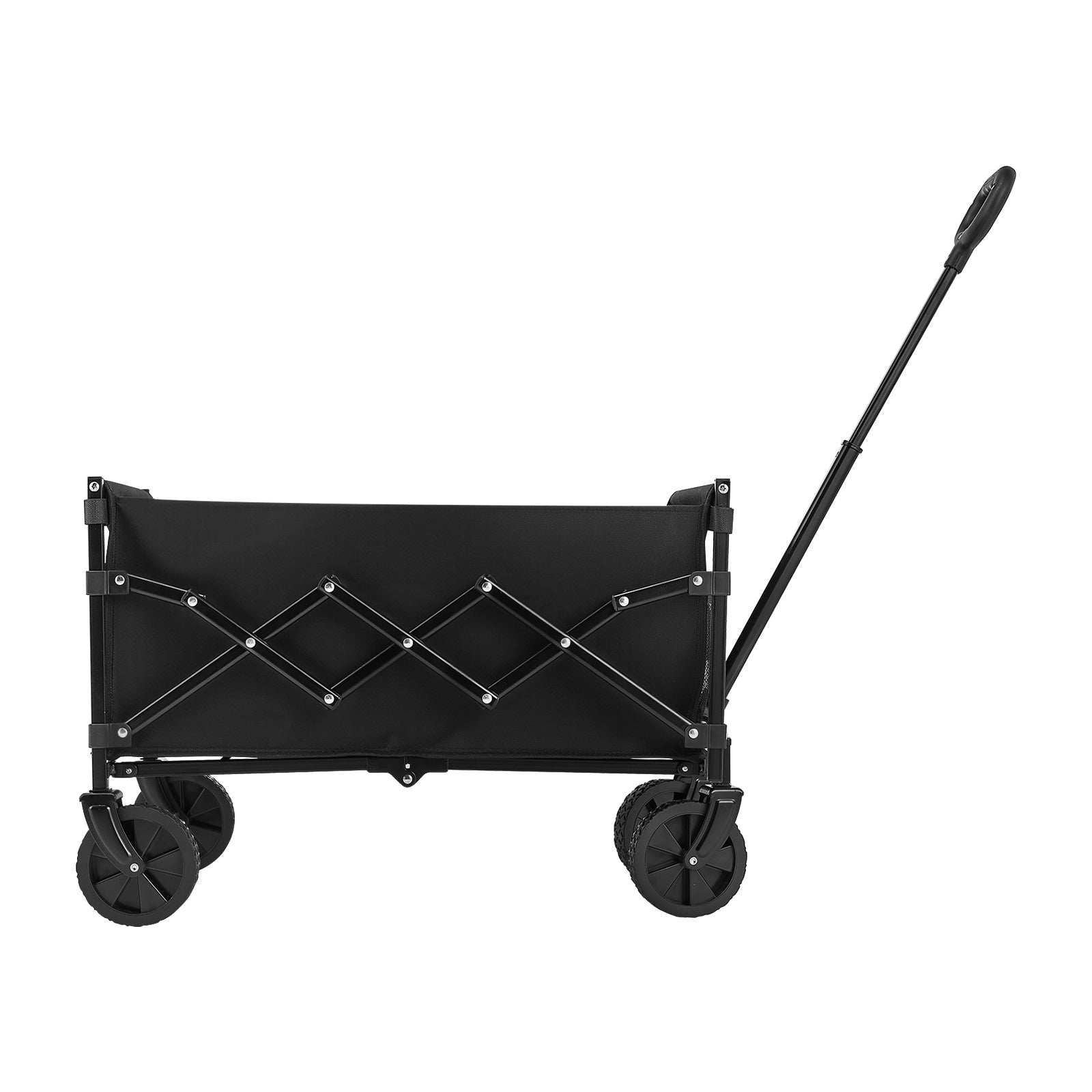 VEVOR Foldable Wagon Cart with Bench Conversion for workshop, garage, storage, or utility use