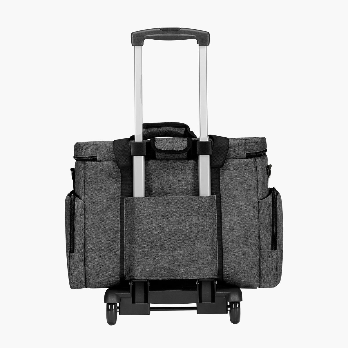 VEVOR rolling laptop bag with wheels and structured storage for work travel