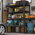59" Heavy-Duty Metal Garage Storage Rack for workshop, garage, storage, or utility use