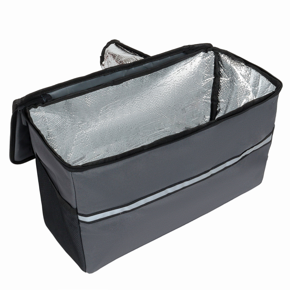 3-in-1 Folding Wagon Cart with Bench Seat & Storage for workshop, garage, storage, or utility use