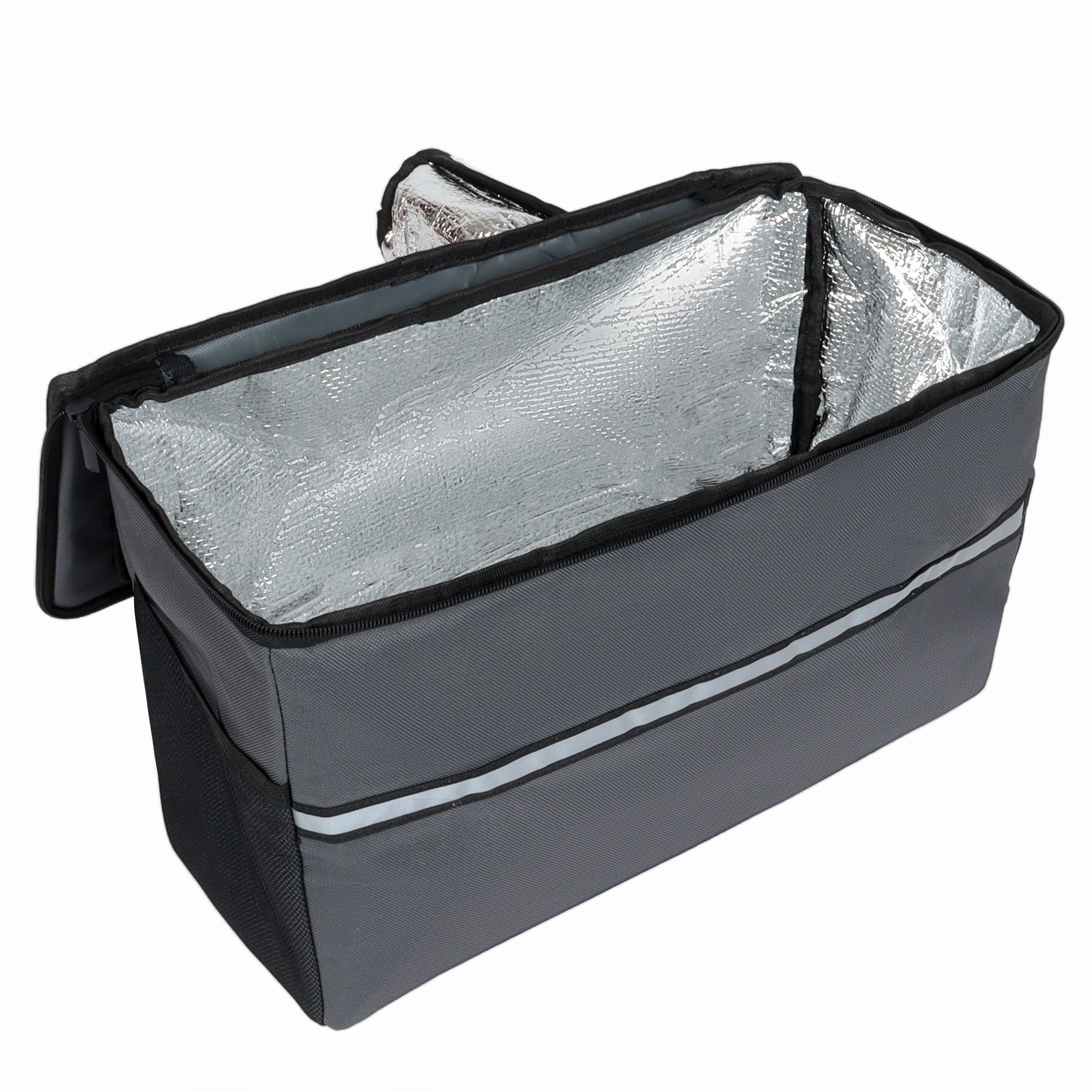 3-in-1 Folding Wagon Cart with Bench Seat & Storage for workshop, garage, storage, or utility use