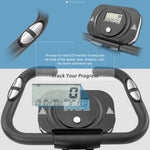 Folding Stationary Bike with 16-Level Magnetic Resistance, 300 lb Capacity detail image 62