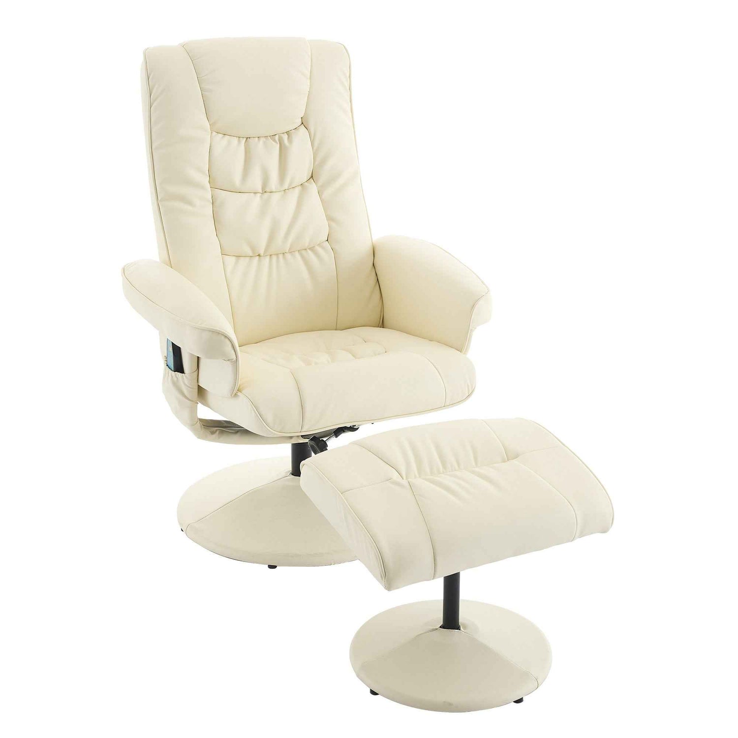 Ergonomic Recliner Chair with Ottoman - 360° Swivel Massage Lounge product image