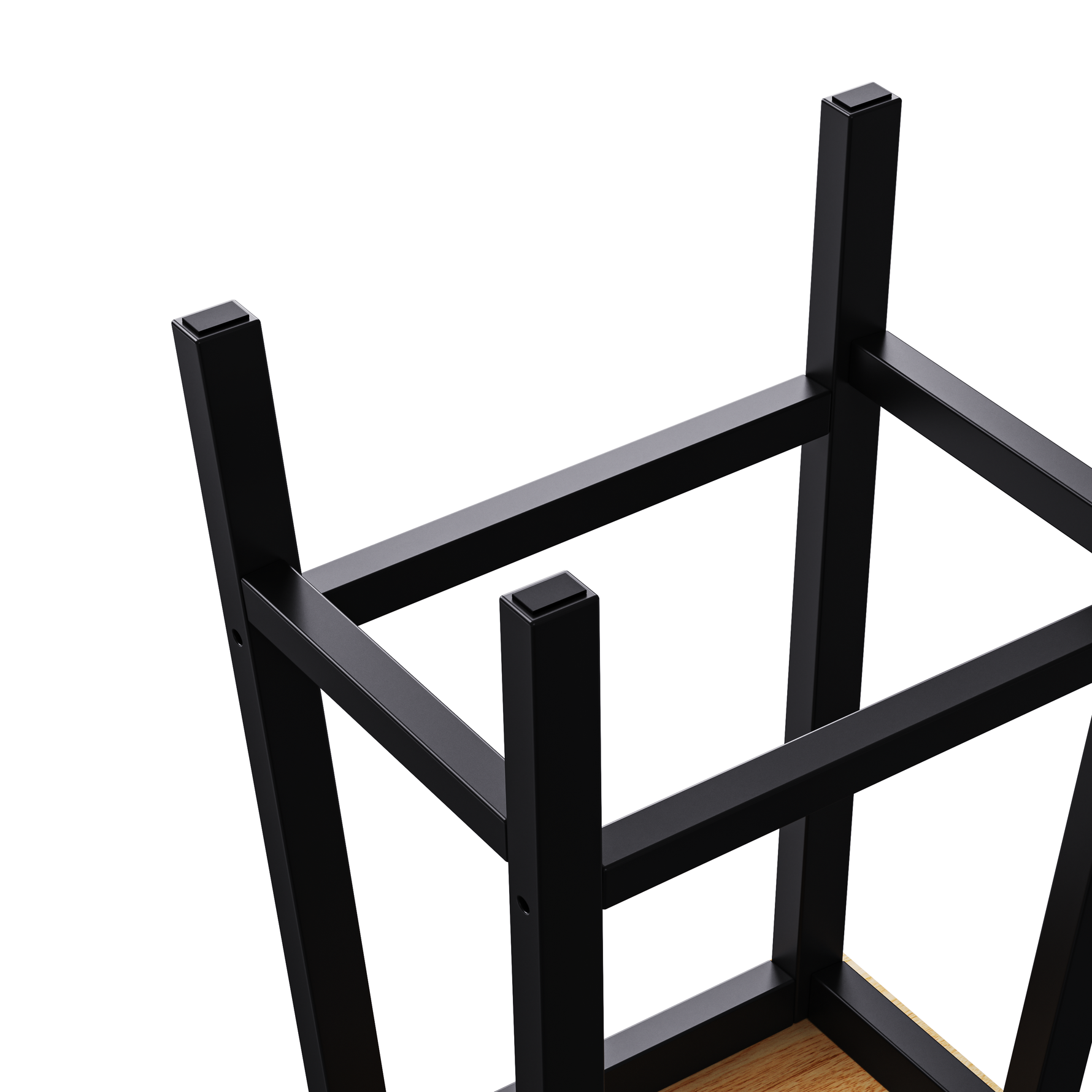 53 in. Farmhouse Kitchen Island with Power Outlet & Stools product view 137