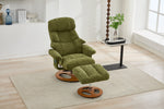 Ergonomic Recliner Chair with Ottoman - 360° Swivel Massage Lounge detail image 38