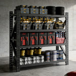 Heavy-Duty Adjustable Garage Shelving for Warehouse Storage for workshop, garage, storage, or utility use