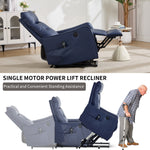 Single Motor Power Lift Recliner Chair with Massage & Heat detail image 81