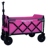 Expandable Dual-Layer Utility Wagon for workshop, garage, storage, or utility use