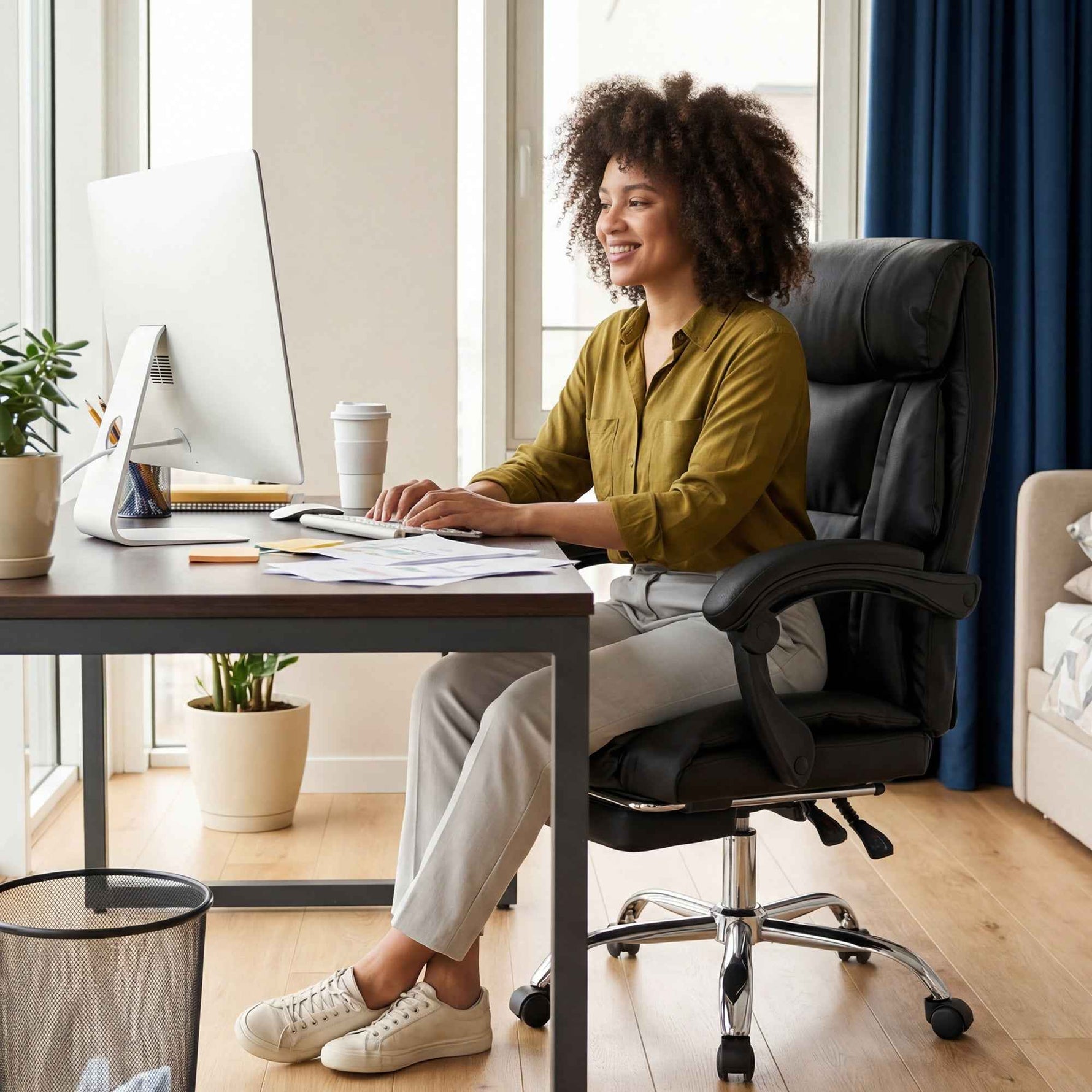 Executive Ergonomic Office Chair for home office seating