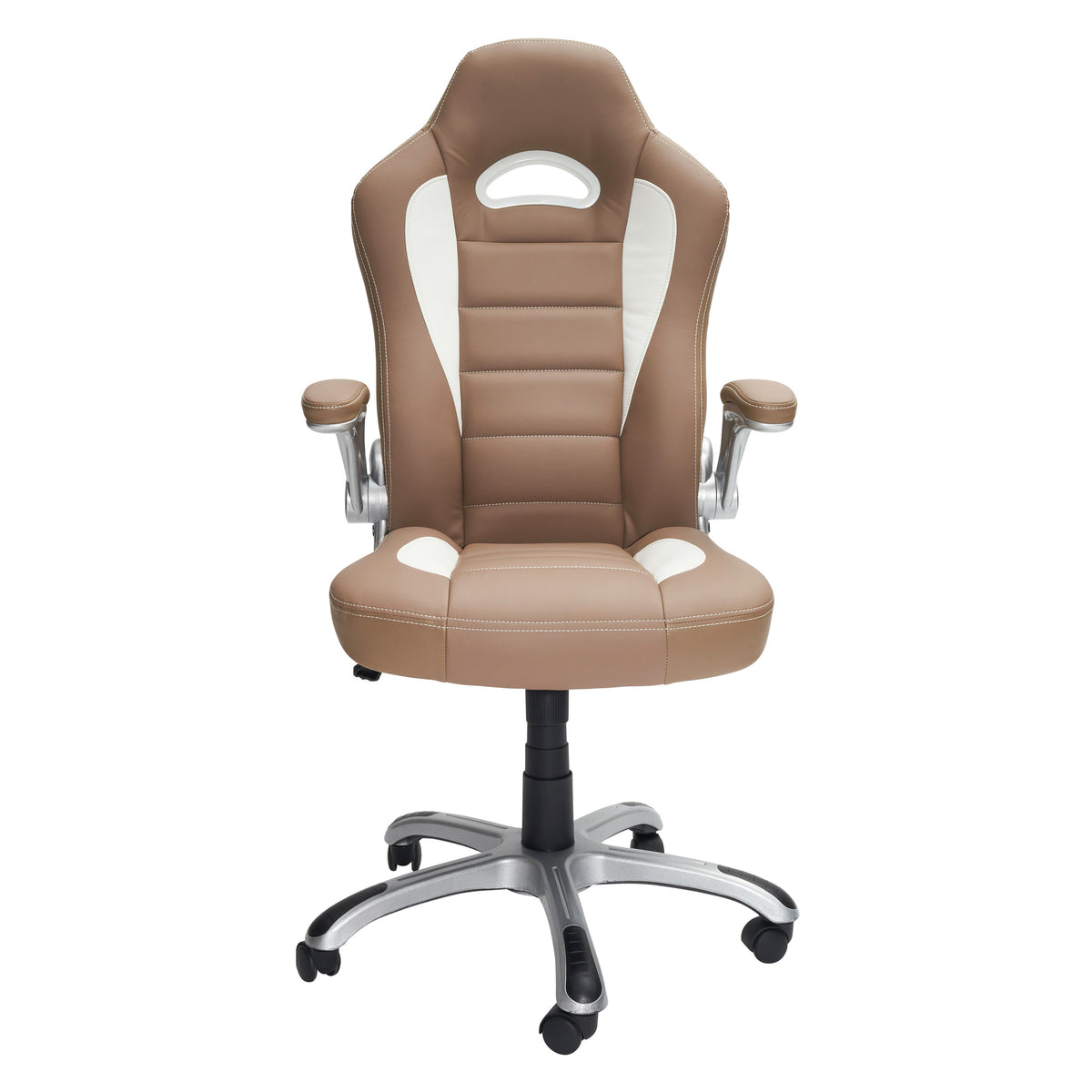 Techni Mobili High-Back Sport Office Chair, Camel for home office seating