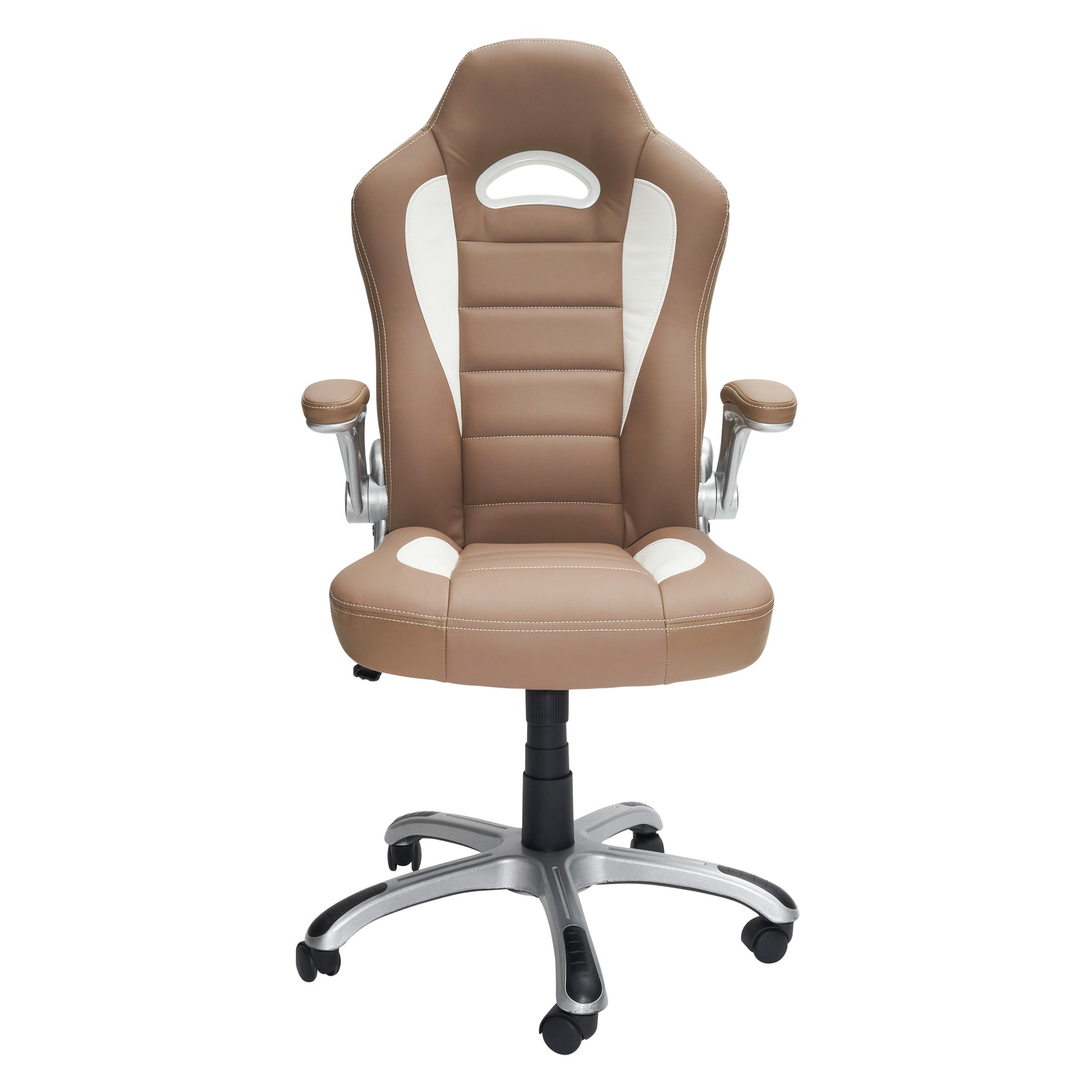 Techni Mobili High-Back Sport Office Chair, Camel for home office seating