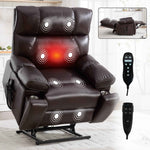 Dual-Motor Power Lift Recliner with Heat & Massage, 350 lb Capacity detail image 106