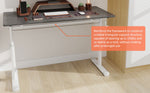 Height Adjustable Study Desk for Home Office workspace desk setup