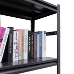 5-Tier Heavy-Duty Adjustable Metal Storage Rack for workshop, garage, storage, or utility use