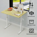Height Adjustable Study Desk for Home Office workspace desk setup